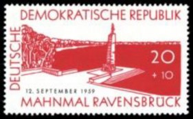 Briefmarke Ravensbrück - Deutsche Post der DDR